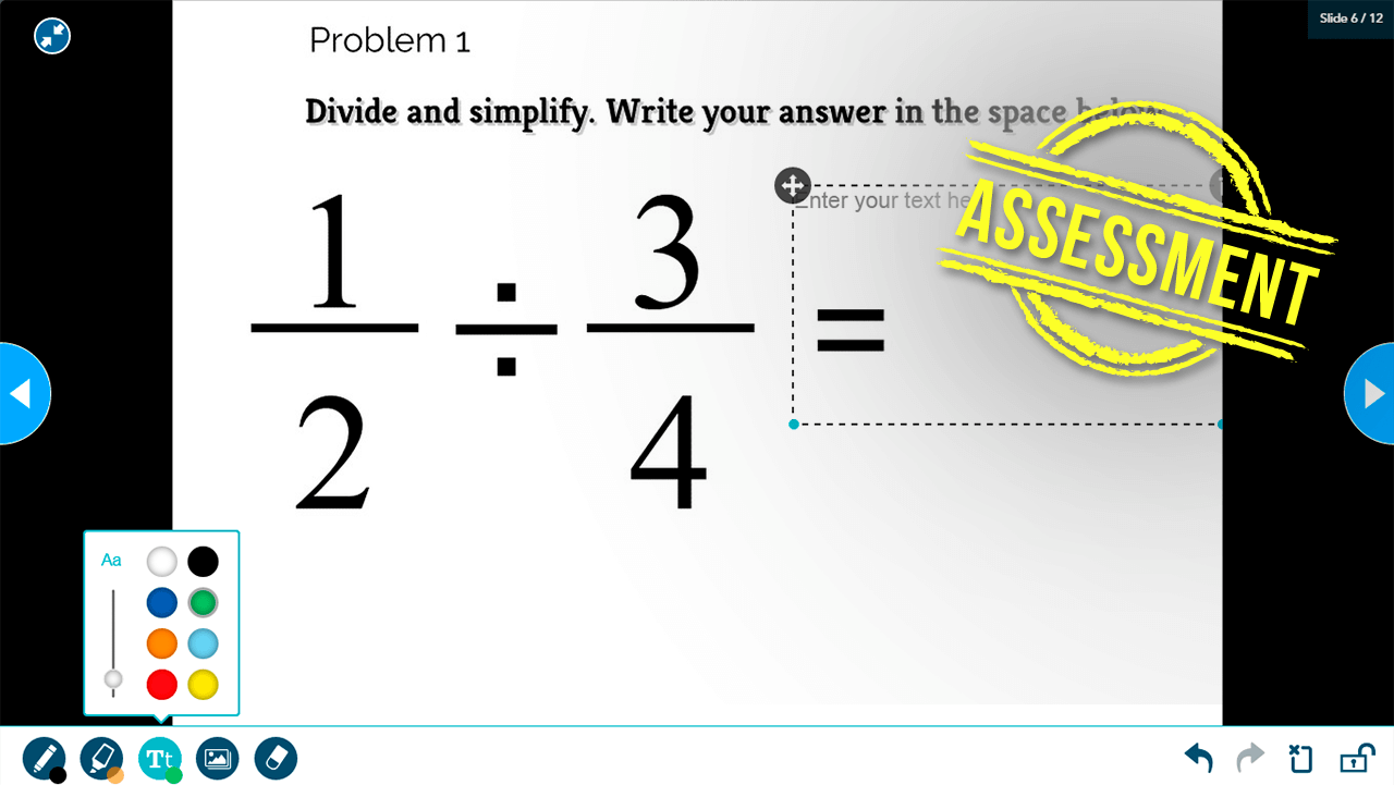 Nearpod Essentials Assessment exercise