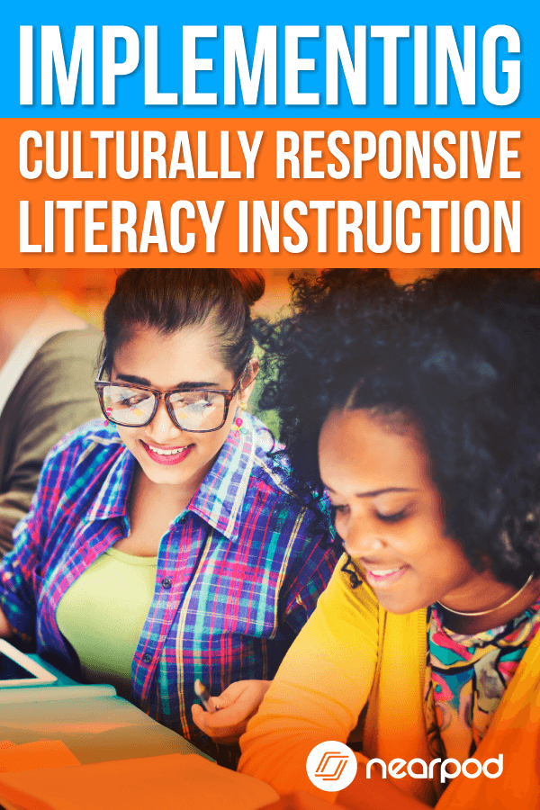 Culturally responsive teaching ideas for literacy instruction. This is important for your esl | english language learners. Learn how Nearpod and integrating technology in the classroom can support you, your students and the ease of lesson plans!