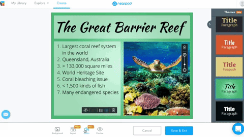 distance learning self-paced lesson audio recording