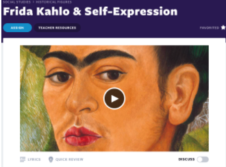 Frida Kahlo lesson