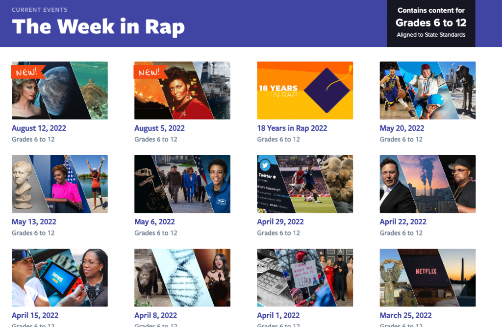 Week in Rap August 2022 preview