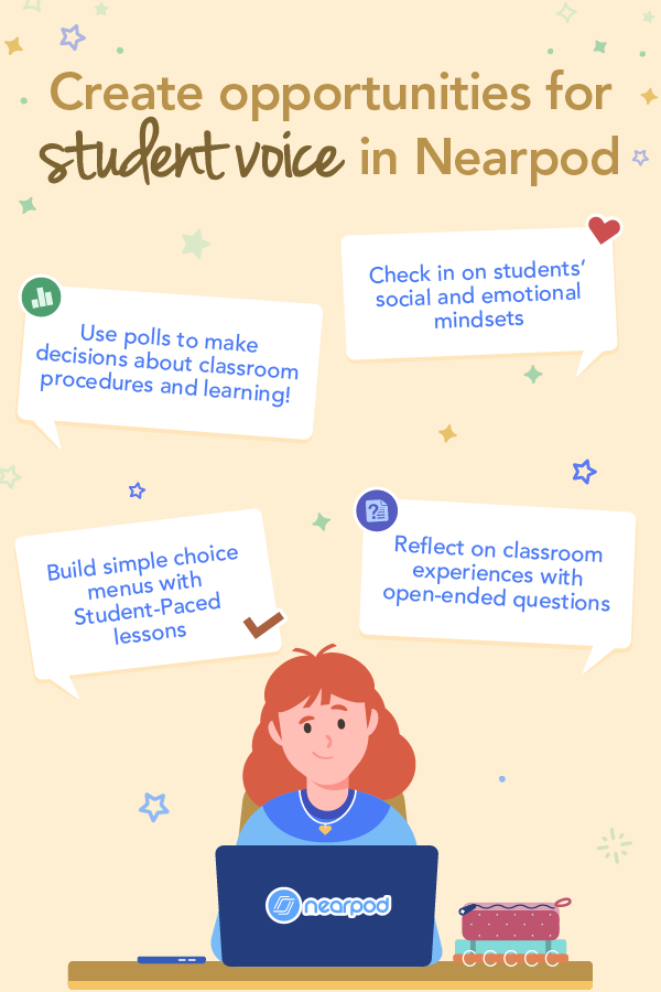 6 ways to create opportunities for student voice in Nearpod