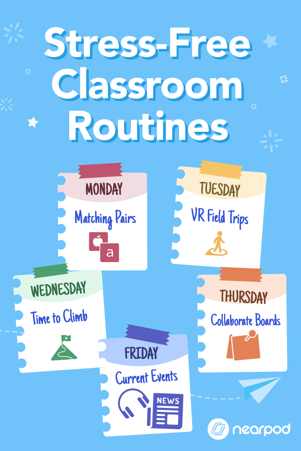 Easy classroom routines and procedures to engage students – Nearpod Blog