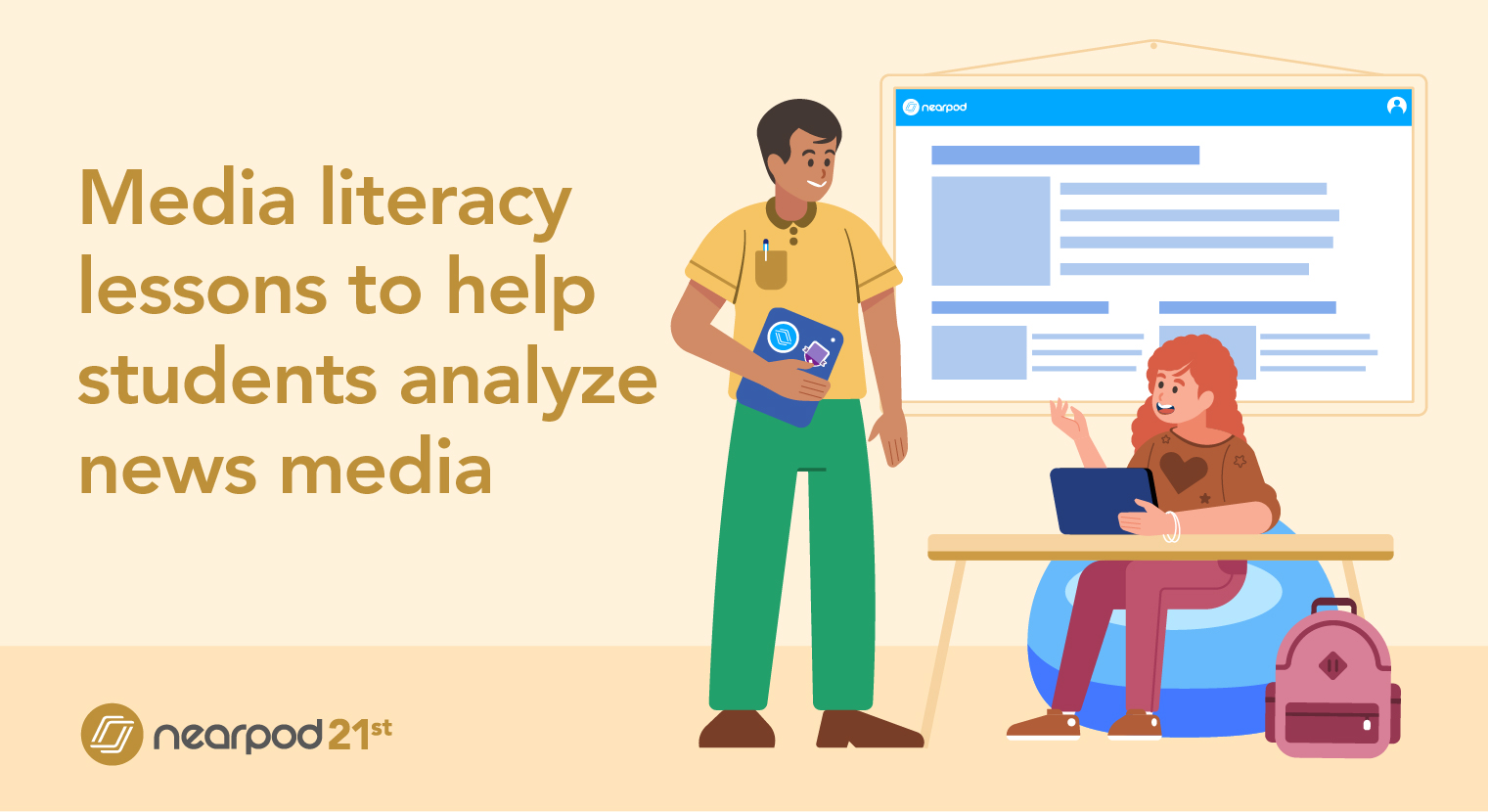 Media literacy lessons to help students analyze news media