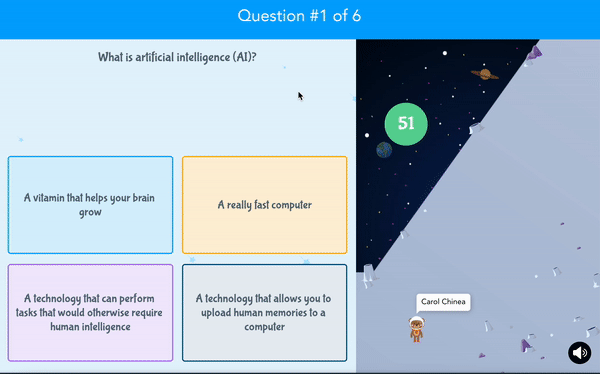 Nearpod Time to Climb Artificial Intelligence coding lessons