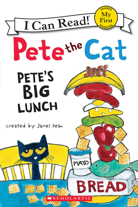 Pete the Cat: I Can Read! Series by James Dean Books for elementary to develop leveled readers ' skills