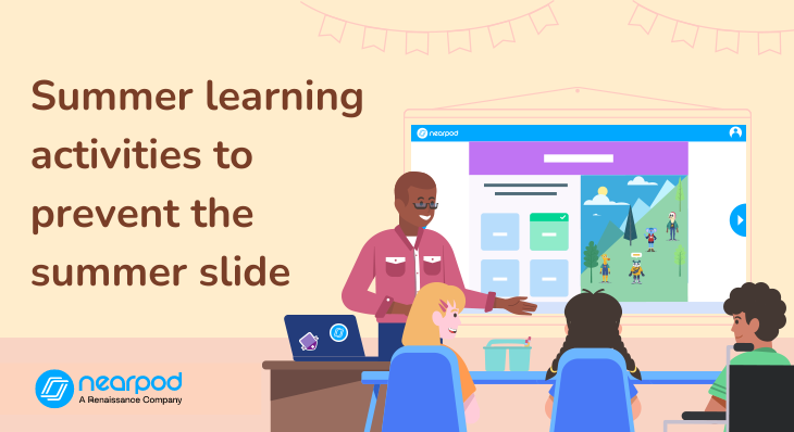 Summer learning activities to prevent the summer slide (Blog image)