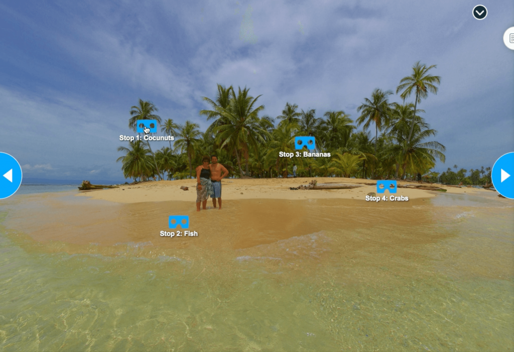 Ecosystems ocean virtual reality travel experiences