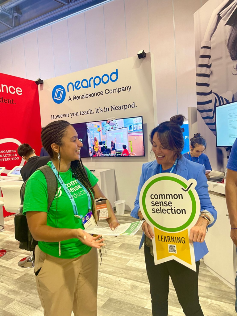 Common Sense awarding Nearpod at ISTE 2023