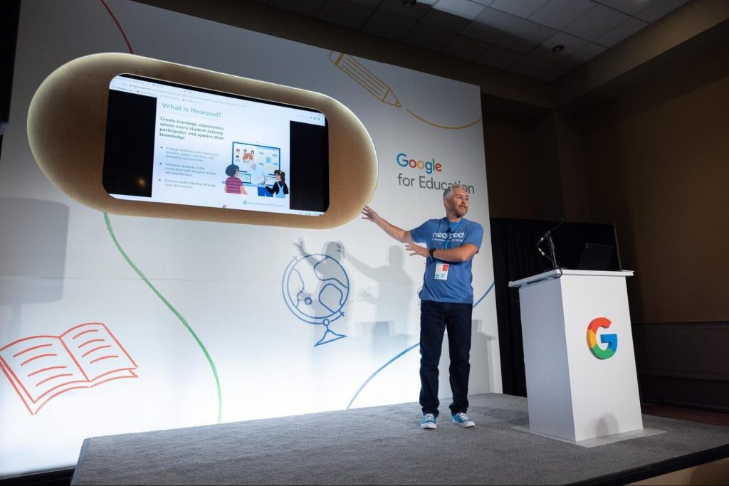 Jason Clark's Google for Education and Nearpod session at ISTE 2023