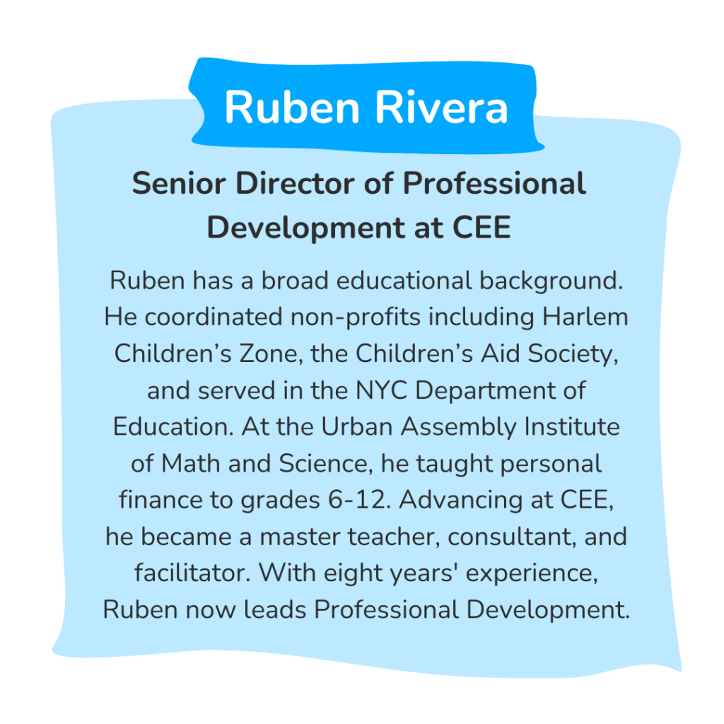 Ruben Rivera Council for Economic Education background