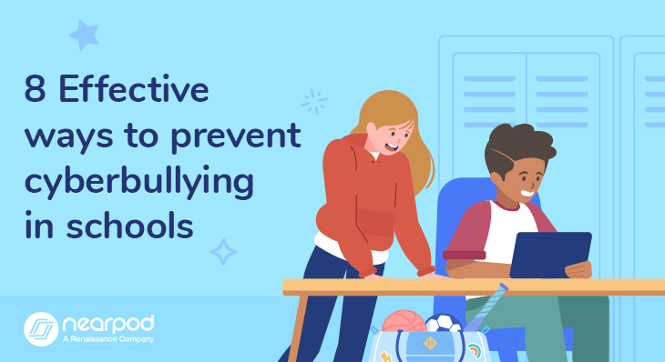 8 Effective ways to prevent cyberbullying in schools (Blog image)