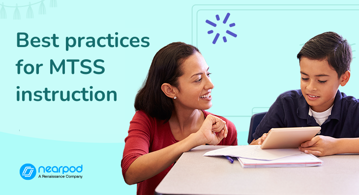 Best practices to support MTSS instruction in education (Blog image)