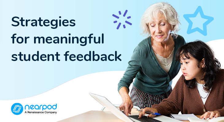 6 Strategies to provide meaningful student feedback (Blog image)