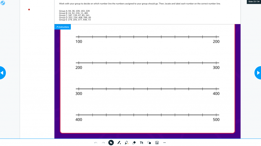 Multiples of 100 lesson Matching Pairs activity