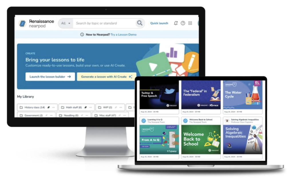 Nearpod 2025 updates